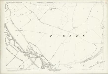 Oxfordshire XXVI.1 (includes: Charlbury; Cornbury and Wychwood; Fawler; Finstock) - 25 Inch Map
