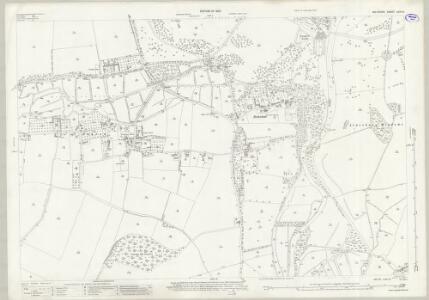 Wiltshire LXXI.8 (includes: Alderbury; Britford; Downton; Odstock) - 25 Inch Map