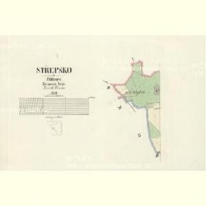 Střepsko - c8056-1-001 - Kaiserpflichtexemplar der Landkarten des stabilen Katasters
