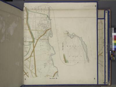 Bronx, Topographical Map Sheet 9; [Map bounded by Southern Blvd., Kingsbridge Road, Bronx River, Home St.; Including  Westchester Ave., Intervale Ave., Stebbins Ave., Marion Ave.]
