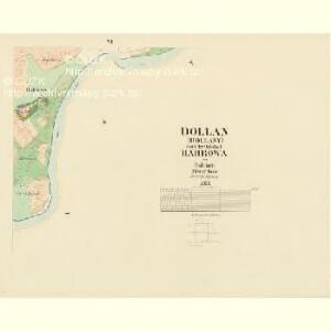 Dollan (Dollany) - c1240-1-005 - Kaiserpflichtexemplar der Landkarten des stabilen Katasters