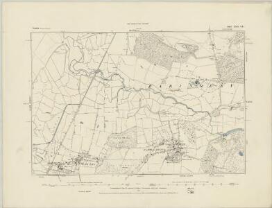 Montgomeryshire XLIX.NE - OS Six-Inch Map