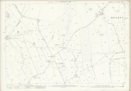 Yorkshire CXLVIII.15 (includes: Bolton By Bowland; Easington; Grindleton) - 25 Inch Map