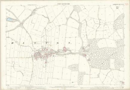 Cumberland XVII.16 (includes: Brampton) - 25 Inch Map