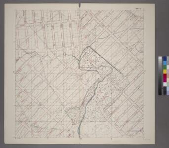 Planning Grid of the Office of the Topographical Bureau of Bronx.