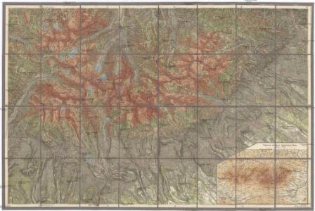 Podrobná mapa Vysokých Tater