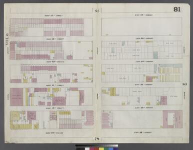 Plate 81: Map bounded by West 47th Street, East 47th Street, Fourth Avenue, East 42nd Street, West 42nd Street, Sixth Avenue