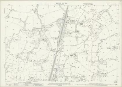 Sussex XXXIX.2 (includes: Burgess Hill; Clayton; Wivelsfield) - 25 Inch Map