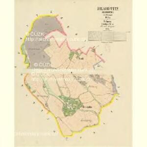 Drahotitz (Drahotic) - c1500-1-001 - Kaiserpflichtexemplar der Landkarten des stabilen Katasters