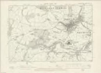 Denbighshire XIII.NE - OS Six-Inch Map