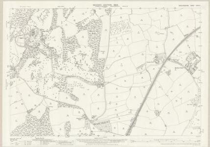 Herefordshire XXXVI.9 (includes: Coddington; Colwall; Ledbury Rural; Wellington Heath) - 25 Inch Map