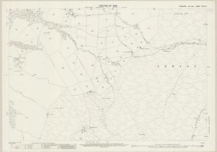 Yorkshire CLXV.13 (includes: Newton; Waddington) - 25 Inch Map