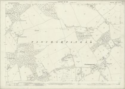 Berkshire XLVI.10 (includes: Finchampstead) - 25 Inch Map