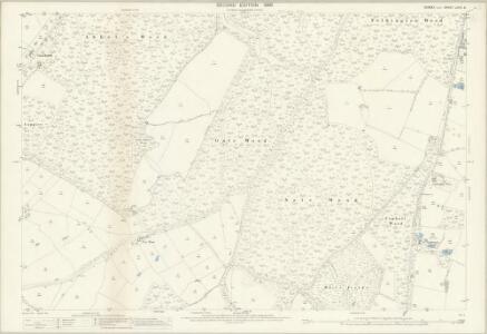 Sussex LXVIII.8 (includes: Arlington; Folkington; Polegate; Wilmington) - 25 Inch Map