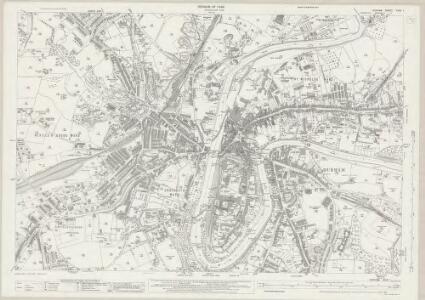 Durham XXVII.1 (includes: Brandon And Byshottles; Durham) - 25 Inch Map