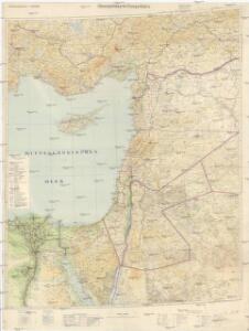 Übersichtskarte Konya-Kairo