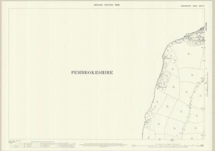 Cardiganshire XXXVII.3 (includes: Cardigan; St Dogmaels) - 25 Inch Map