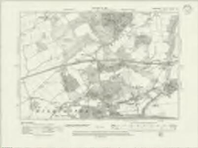 Hampshire & Isle of Wight LXXXVII.NW - OS Six-Inch Map
