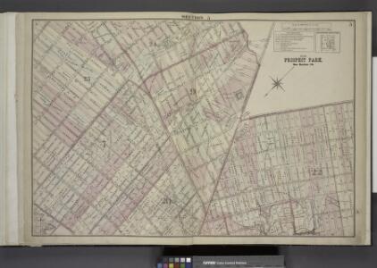 Brooklyn, Double Page Section 5; [Including Wards 7,  9, 20, 22, 23]