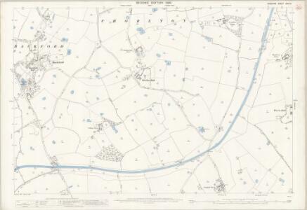 Cheshire XXXI.15 (includes: Backford; Caughall; Chorlton by Backford; Croughton; Lea by Backford; Moston; Wervin) - 25 Inch Map