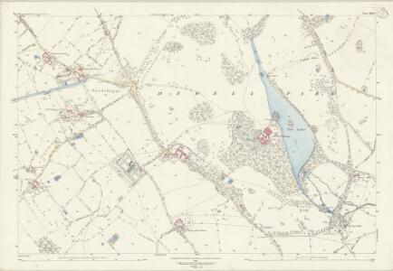 Worcestershire XXIII.2 (includes: Bentley Pauncefoot; Tutnall and Cobley) - 25 Inch Map