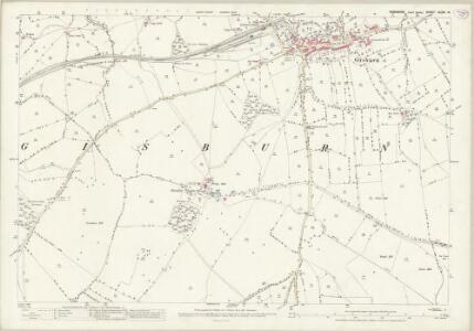 Yorkshire CLXVI.14 (includes: Gisburn; Paythorne; Rimington; Sawley) - 25 Inch Map