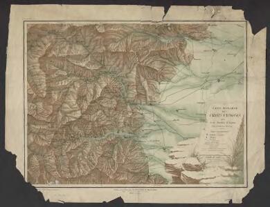 Carte historique des vallées Vaudoises