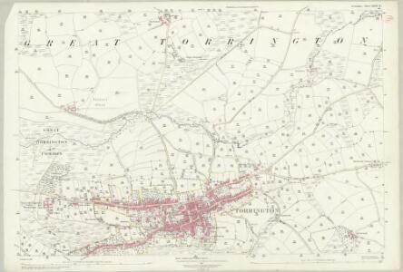 Devon XXIX.8 (includes: Great Torrington; Little Torrington) - 25 Inch Map