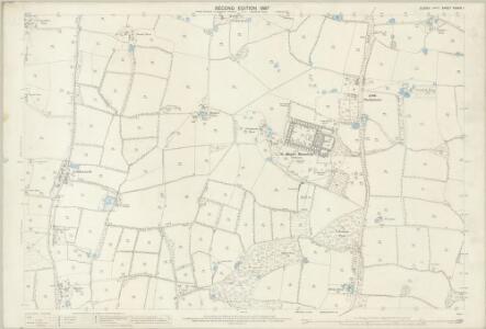Sussex XXXVIII.1 (includes: Cowfold; Shermanbury; West Grinstead) - 25 Inch Map