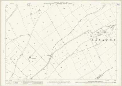 Lincolnshire LXXIII.13 (includes: Horsington; Langton; Thimbleby; Thornton; Woodhall) - 25 Inch Map