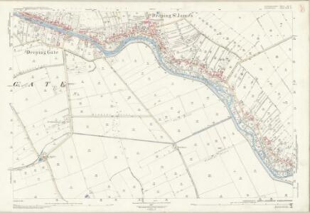 Northamptonshire III.2 (includes: Deeping Gate; Deeping St James; Northborough) - 25 Inch Map