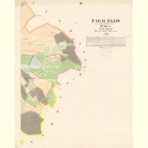 Zagiczkow - c9097-1-003 - Kaiserpflichtexemplar der Landkarten des stabilen Katasters