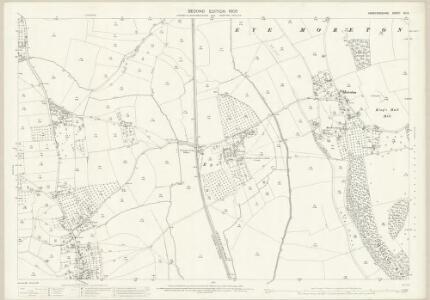 Herefordshire XII.3 (includes: Eye Moreton And Ashton; Luston; Yarpole) - 25 Inch Map