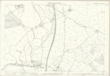 Staffordshire XXXVIII.10 (includes: Colwich; Ingestre; Stowe; Tixall) - 25 Inch Map
