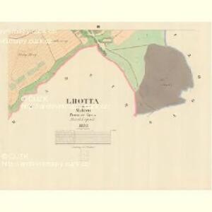 Lhotta - m1513-1-003 - Kaiserpflichtexemplar der Landkarten des stabilen Katasters