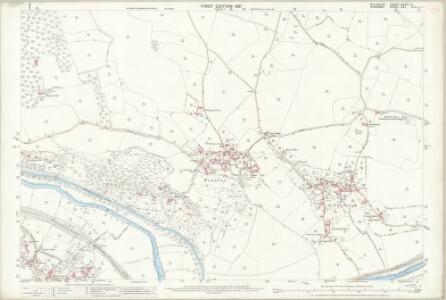 Wiltshire XXXII.13 (includes: Bradford On Avon; Freshford; Limpley Stoke; Westwood; Winsley) - 25 Inch Map