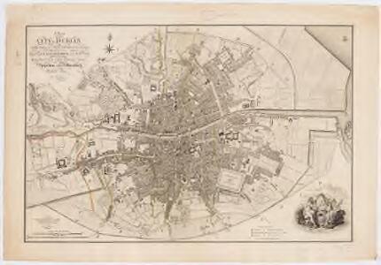 A plan of the city of Dublin : as surveyed for the use of the division[a]l justices to which have been added plans of the canal harbour and its junction with the Grand Canal, the Royal Canal, and every projection and alteration to the present time, 1797