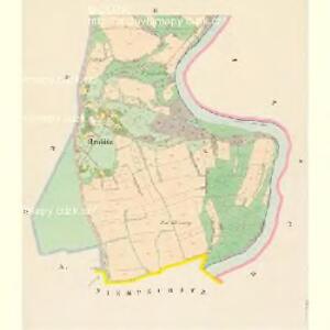 Hrobitz - c2355-1-002 - Kaiserpflichtexemplar der Landkarten des stabilen Katasters