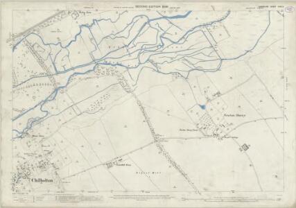 Hampshire and Isle of Wight XXXII.2 (includes: Barton Stacey; Chilbolton; Wherwell) - 25 Inch Map