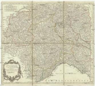 Partie occidentale de la Lombardie et pays circonvoisins, ou sont les etats de Savoye, Piémont, Milan, Genes, Plaisance &c