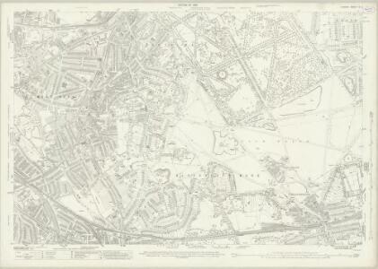 London (1915- Numbered sheets) X.5 (includes: Borough Of Greenwich; Lewisham) - 25 Inch Map