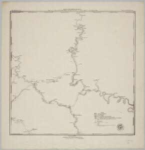 Blad XVIII Batang Loepar, blad h, uit: Residentie Wester-Afdeeling van Borneo : weg- en rivierkaart / Topographisch Bureau