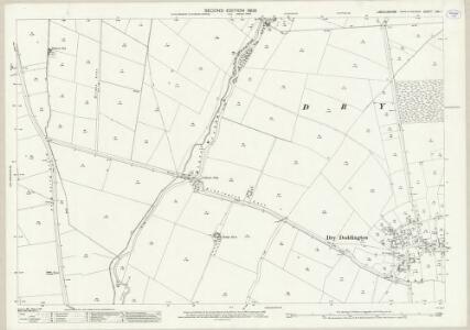 Lincolnshire CIV.1 (includes: Claypole; Long Bennington; Westborough and Dry Doddington) - 25 Inch Map