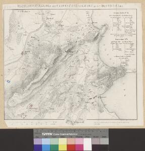 Übersichtskarte zu den Truppenbewegungen am 23ten November 1847