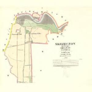 Skrzeczon (Nowawies) - m2752-1-001 - Kaiserpflichtexemplar der Landkarten des stabilen Katasters