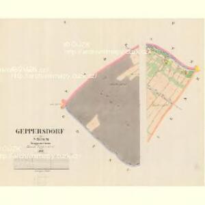 Geppersdorf - m1558-1-002 - Kaiserpflichtexemplar der Landkarten des stabilen Katasters