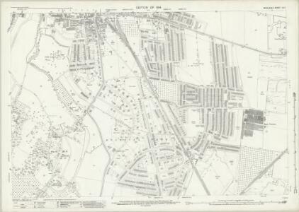Middlesex VII.7 (includes: Edmonton All Saints; Enfield St Andrew) - 25 Inch Map