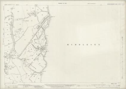 Buckinghamshire LIV.13 (includes: Iver; Uxbridge; Yiewsley and West Drayton) - 25 Inch Map