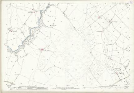 Yorkshire CXLVIII.11 (includes: Bolton By Bowland; Easington; Gisburn Forest) - 25 Inch Map