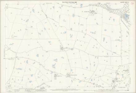 Cheshire L.4 (includes: Brereton; Newbold Astbury; Somerford) - 25 Inch Map